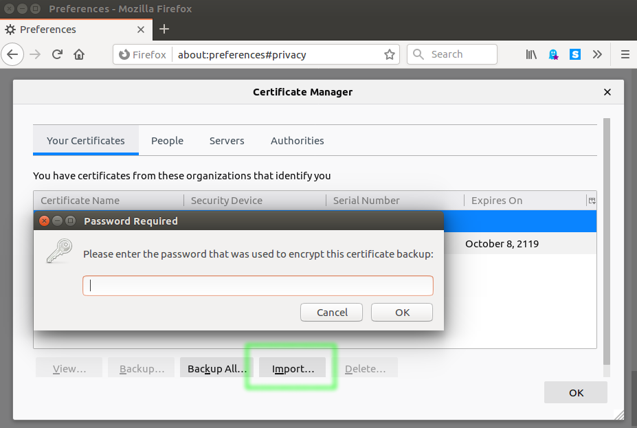 Certificate Manager